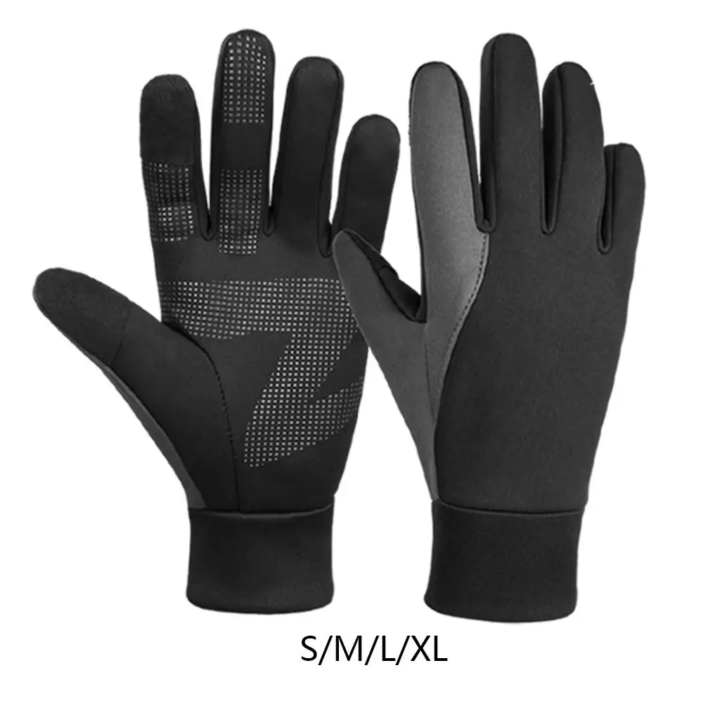 Winter Thermal s with Touch Screen Fingers - Windproof Water Resistant Warm  for Running Cycling Driving Snow Skiing