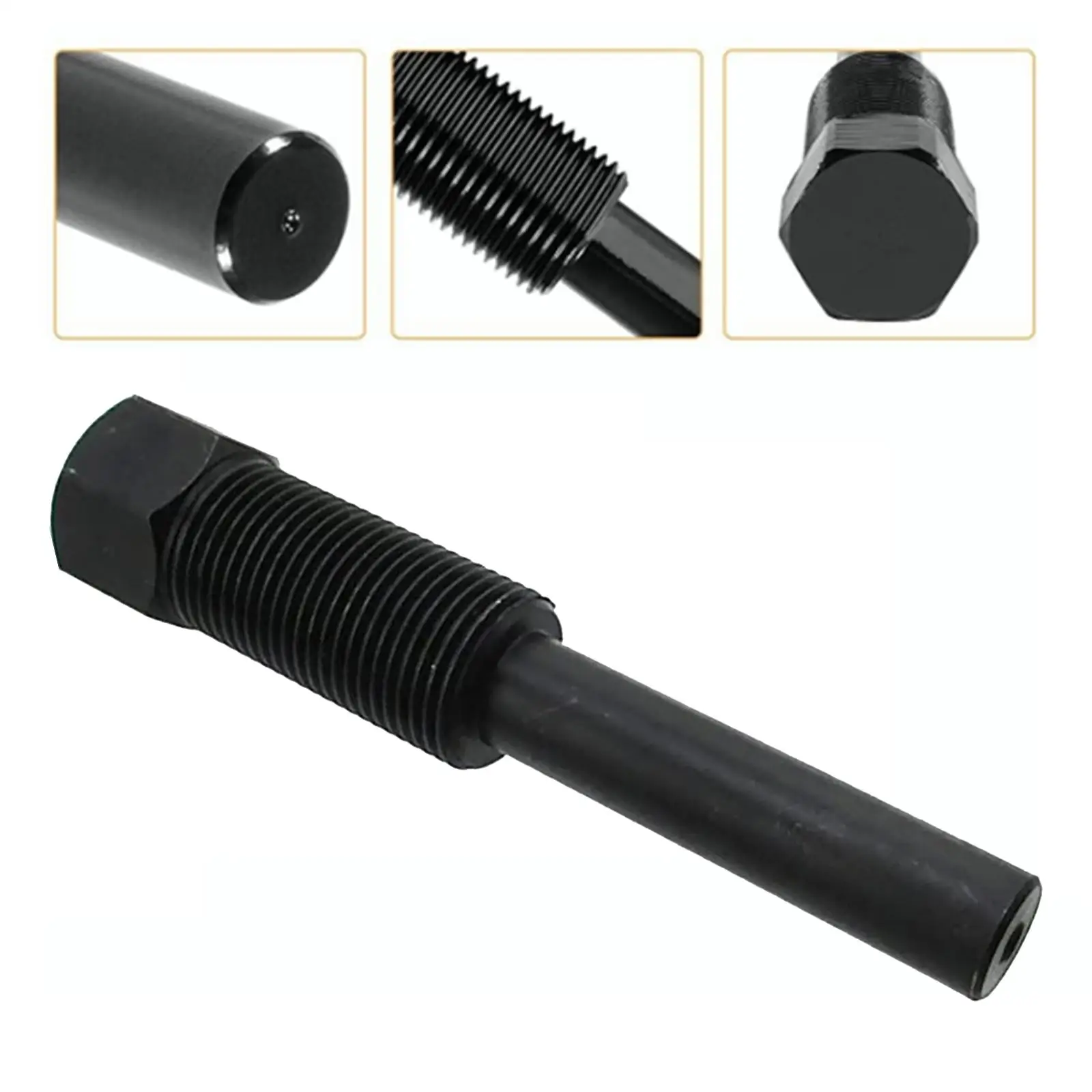 Secondary Drive Clutch Puller Remover Tool 2870903 Black Accessories Simple to Use Durable PP3077 for Polaris ATV 1985-2009