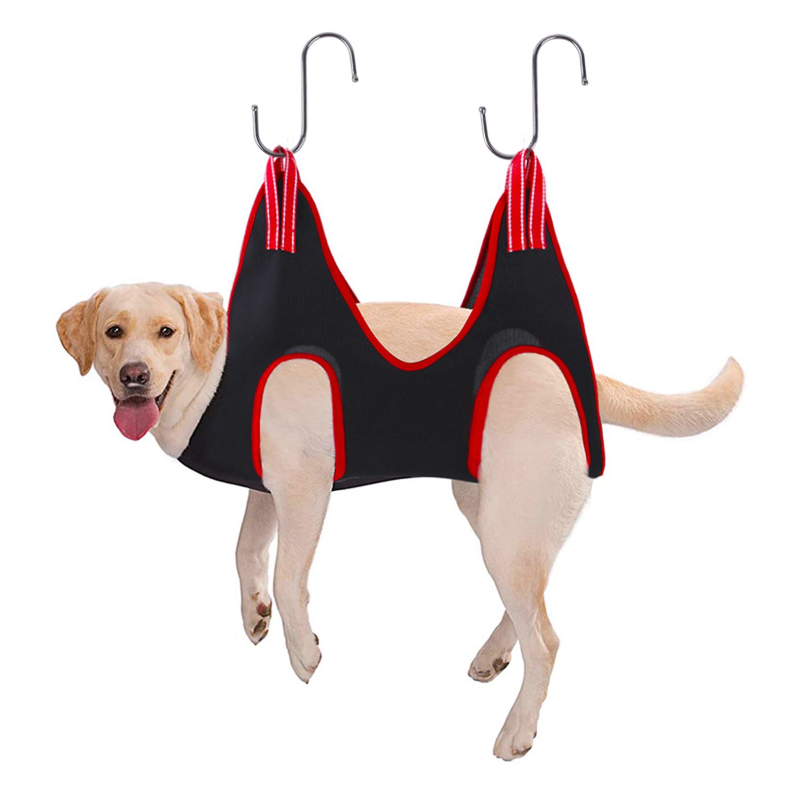 Dog Grooming Hammock, Dog Towel Pet Restraint Bag for , Dog Grooming Harnessfor Combing Bathing Washing Grooming Nail Trimming