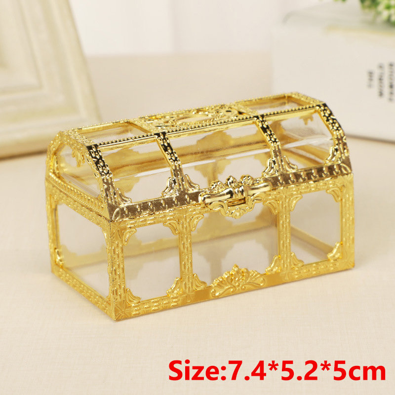 Title 15, Vintage Transparent Pirate Schatz Lagerung Box ...