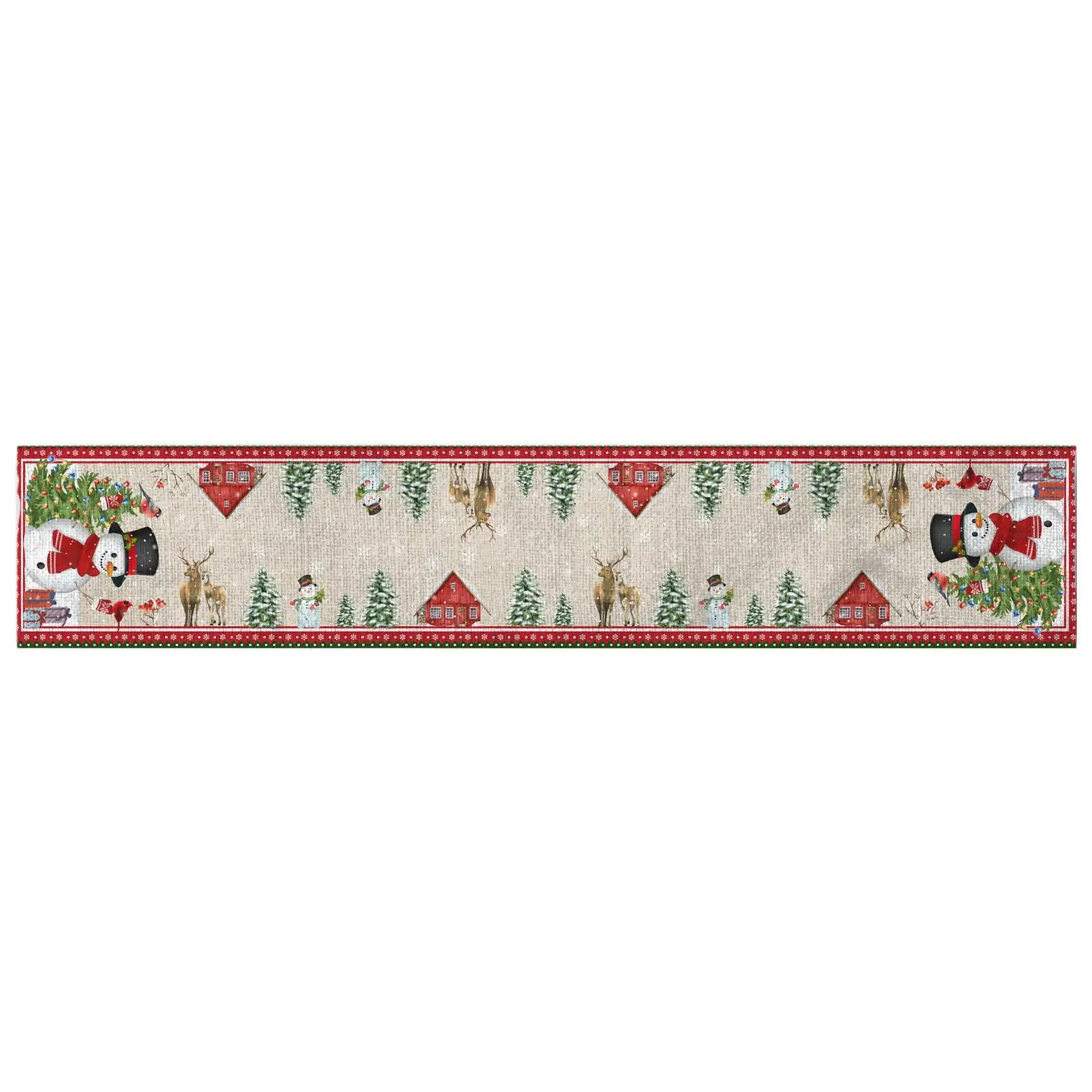 table runners Farmhouse table runners Winter Holiday 33x183cm for coffee Table Wedding