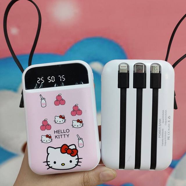 Sanrio Cell Phones & Accessories  Hello Kitty Portable Power Bank 2600 MAH  