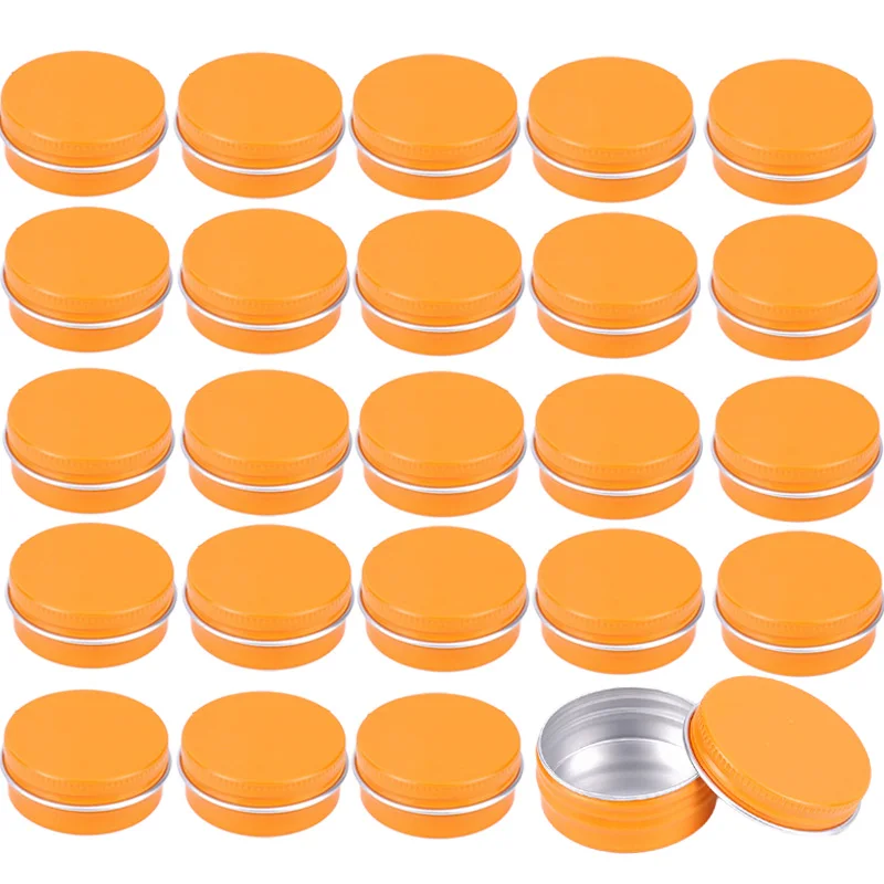 Best of банка для свечей оптом 20 / 30Pcs 10g 15g 20g 30g Orange Cream Jar Aluminum Tins Cosmetic Candle Lip Gloss Packaging Container Reviews & Tips