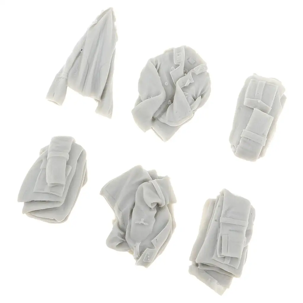 1:35 Resin Soldier  Scene Accessories Models Clothes Shoes Hats Unpainted  Table Building Kits Layout Dioramas