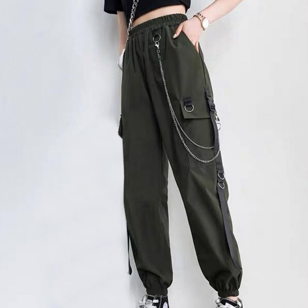 cargo femme Calças femininas na moda cor