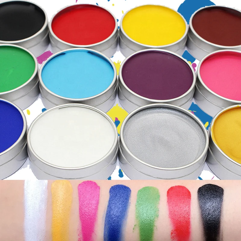 Best of Wholesale Body Face Paint 7 Colors Art Painting For Party Halloween Fancy Color Body Paint Bulk Make Up Festival Pintura Facial Reviews & Tips