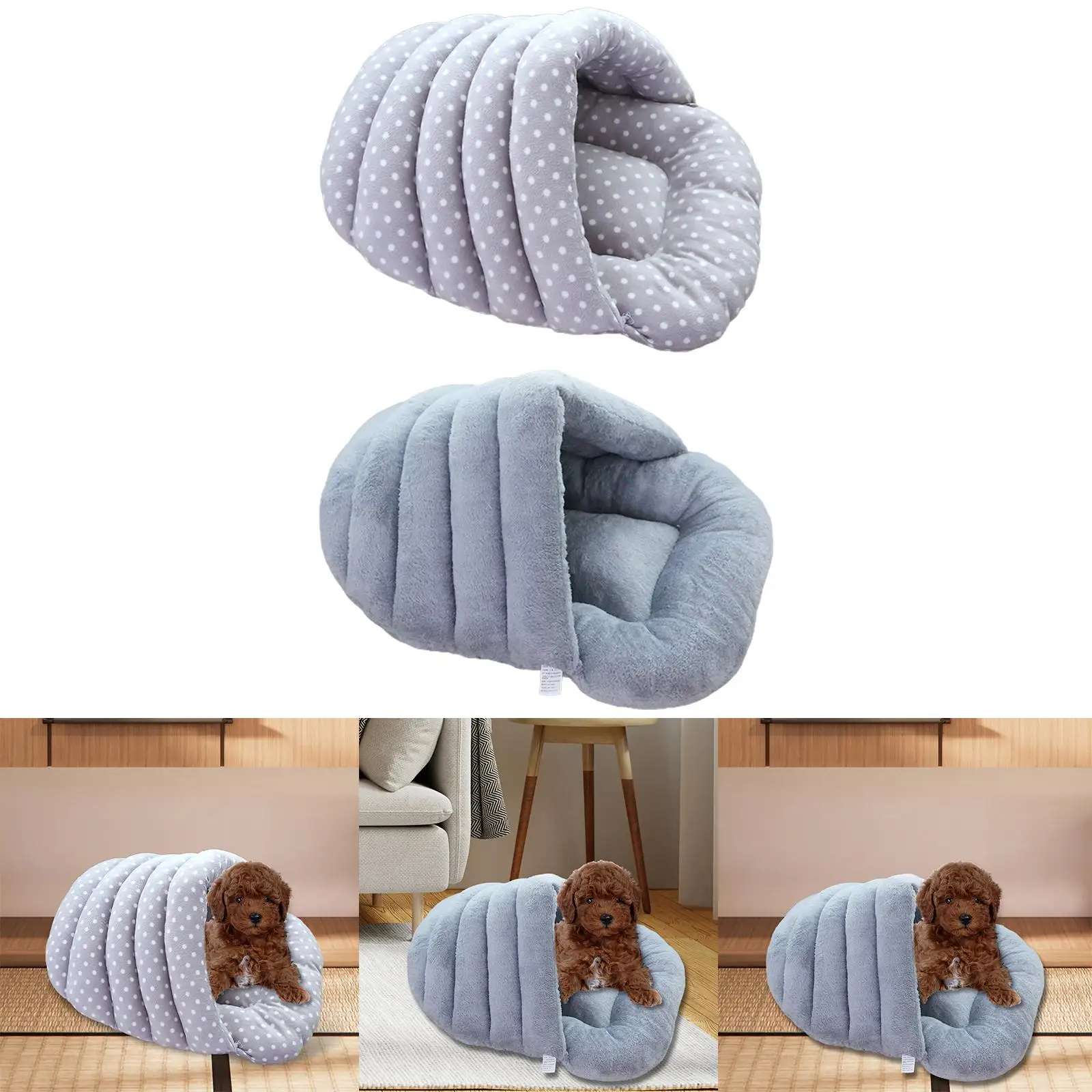 Dog Cat Bed House Pet Sleeping Bag Lovely Durable Removable Comfortable