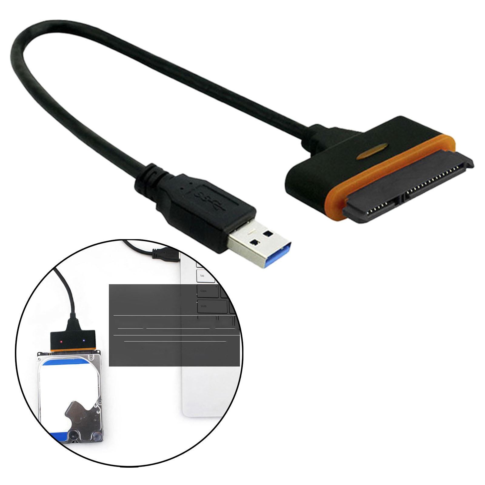 SATA to USB 3.0 Adapter 2.5 inch External HDD SSD Hard Drive Disk Driver Compatible USB 2.0 High Speed for Notebook Laptop PC