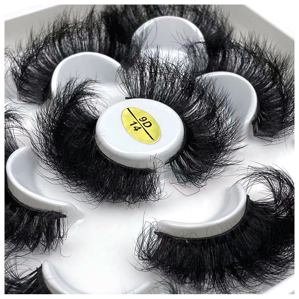 Best of 5 Pairs 25mm 3D Mink Eyelashes Bulk Russian Roll Fluffy Natural False Eyelash Dramatic Mink Lashes Makeup Tools Wholesale Lashse Reviews & Tips