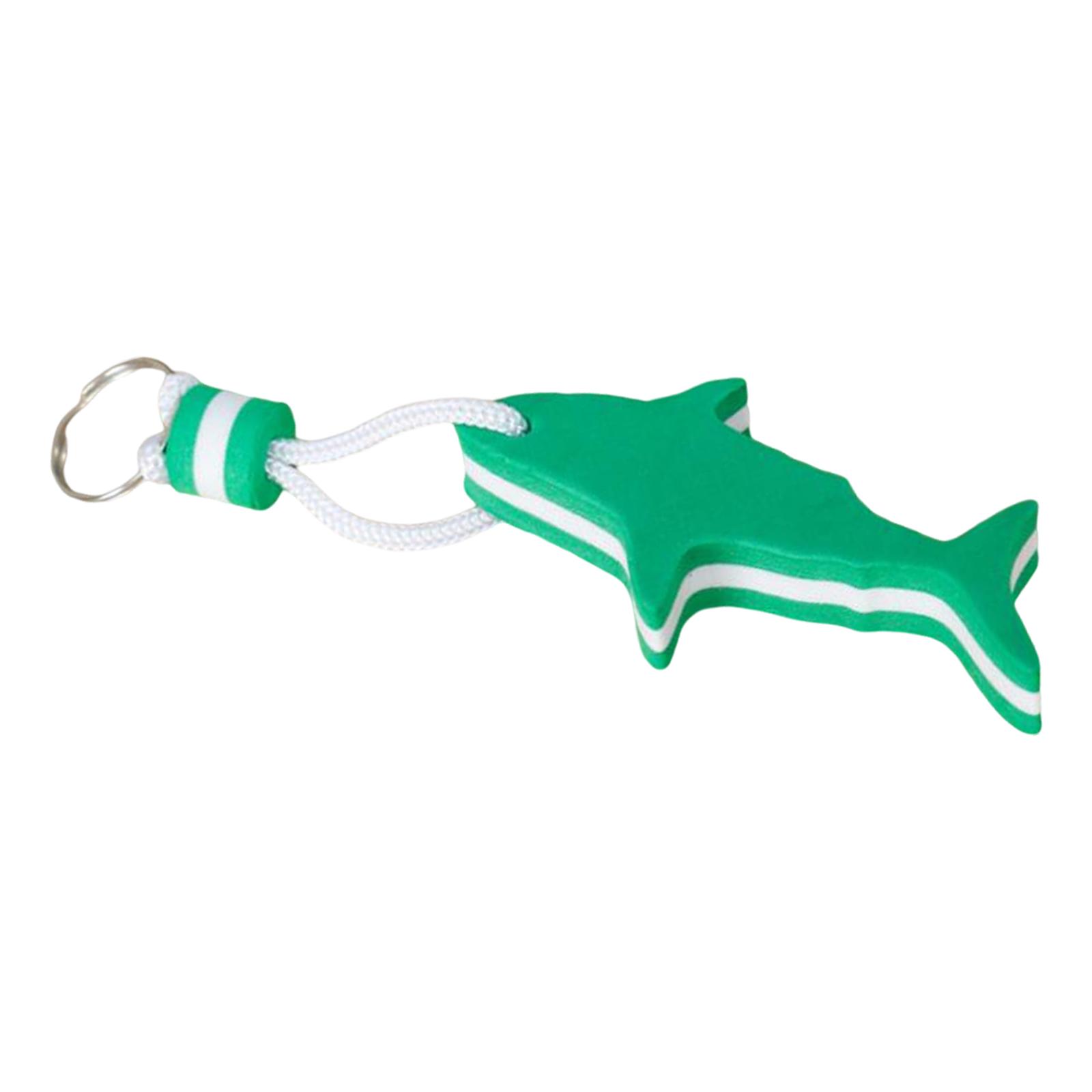 Floating Keyring Keychain Shark Shaped Floater Pendant Key Ring for Drifting