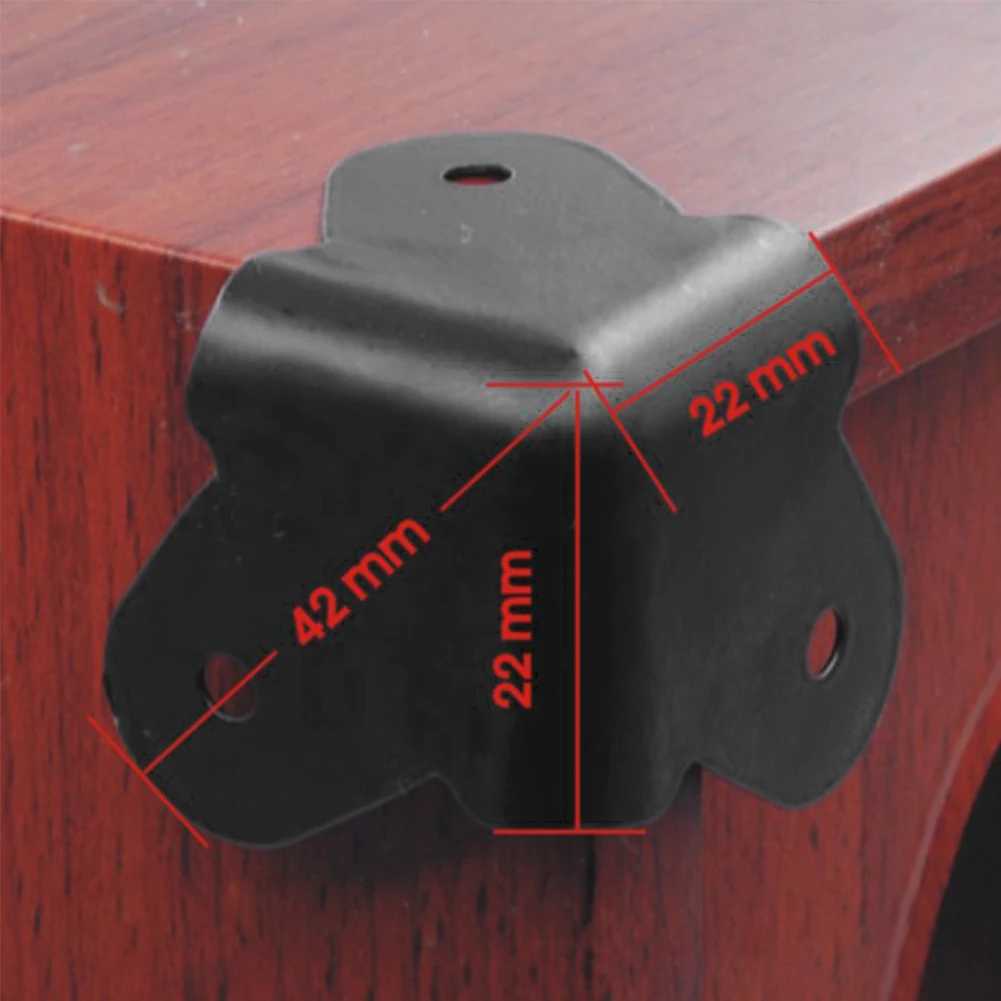 vap26 8pcs Set Cabinet Guitar Amplifier Protector Corner Stage Speaker Corners Protector Anti Collision 