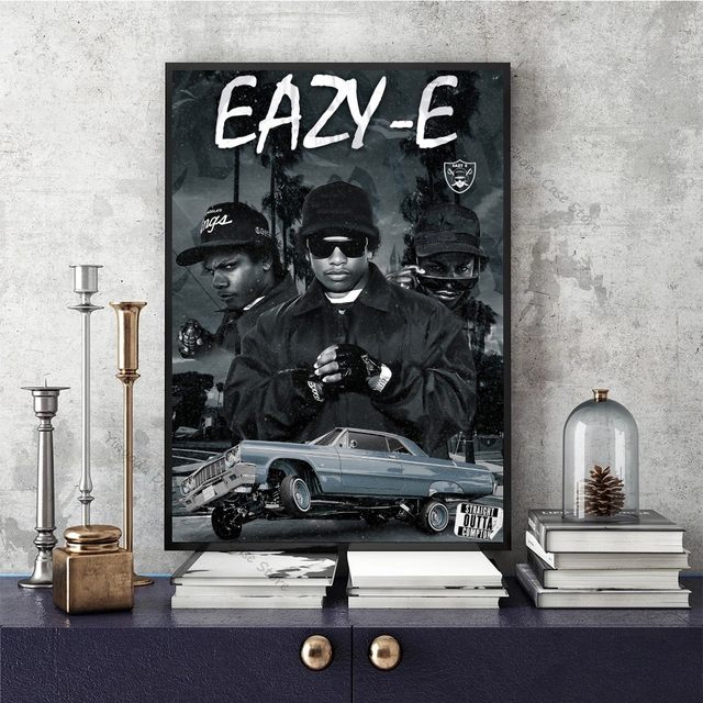 1pc Hip Hop Music Stars Ice Cube Eazy-E Poster Good Quality Prints Vintage  Room Home Bar Cafe Decor Aesthetic Art Wall Painting - AliExpress