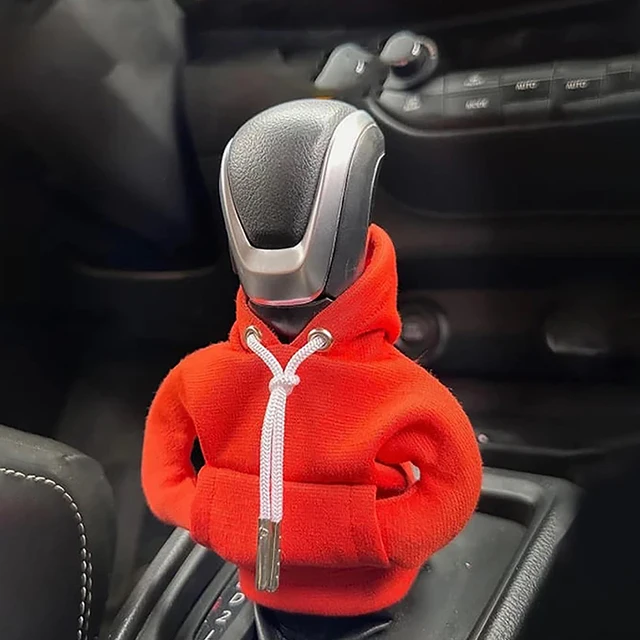 Funny Gear Shift Knob Hoodie Sweatshirt, Universal Shifter Knob Hoodie  Cover Car Interior, Keeps Your Shifter Toasty - AliExpress