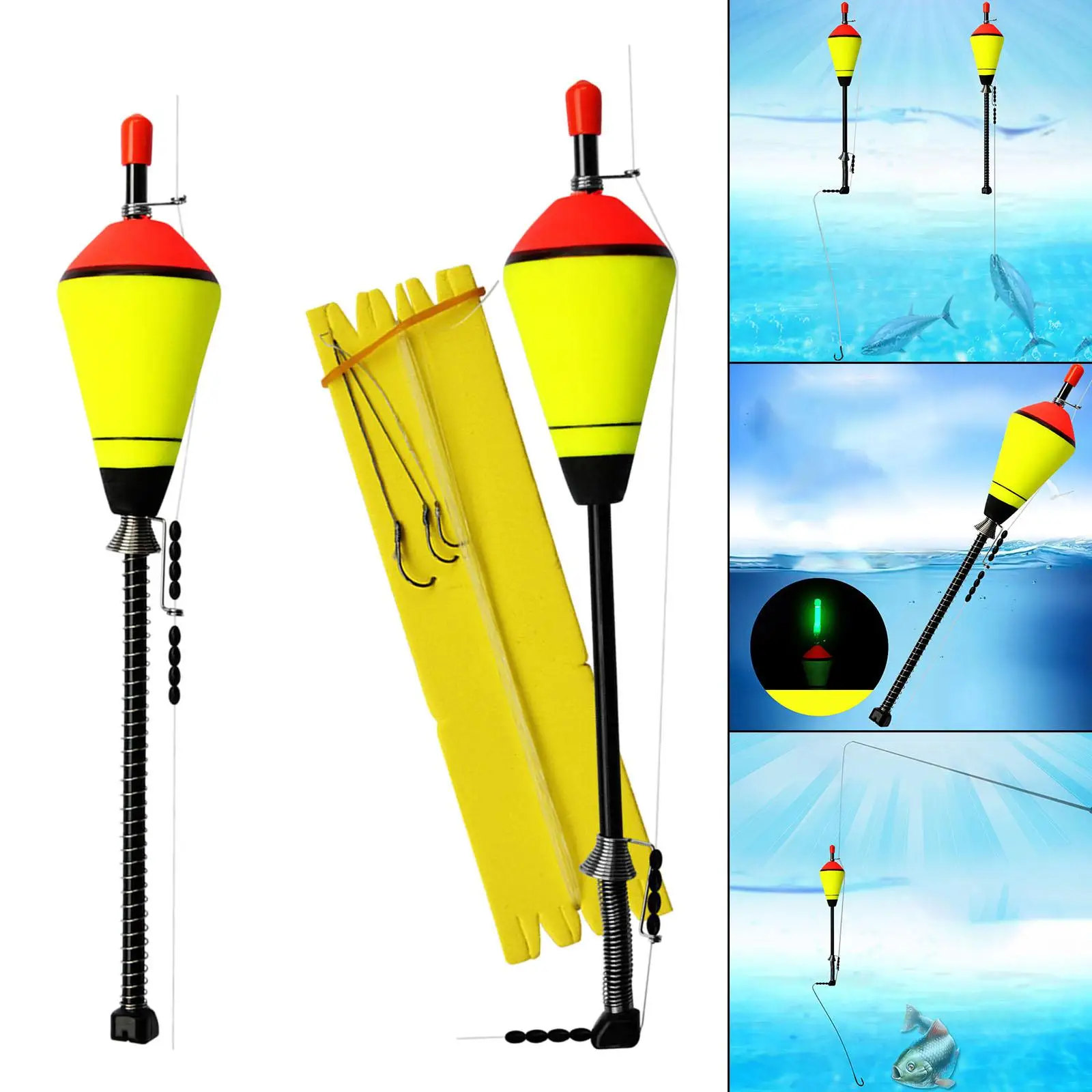 Durable Automatic Fishing Float Tool Bite Outdoor Portable Fishing Bobbers for