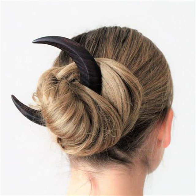 アクセサリー SYKIA Moon Plate Hair Fork Moon Plate Hair Fork/ムーンプレートヘアフォーク（その他ヘア