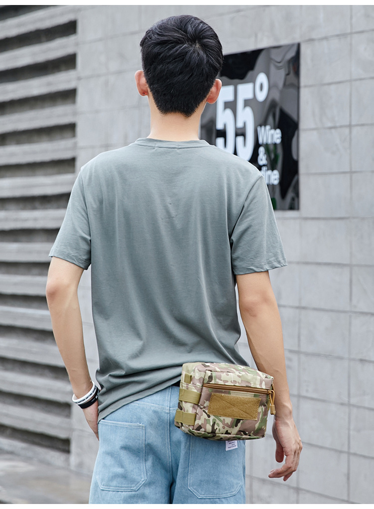 camuflagem tático Molle bolsa militar multifuncional armazenamento saco tático caça colete saco