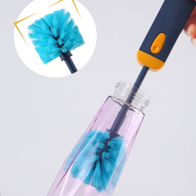 4 in 1 Multifunctional Cleaning Brush Cup Lid Cleaning Brush Multipurpose  Cleaning Brush Tiny Bottle Cup Lid Detail QX2D - AliExpress