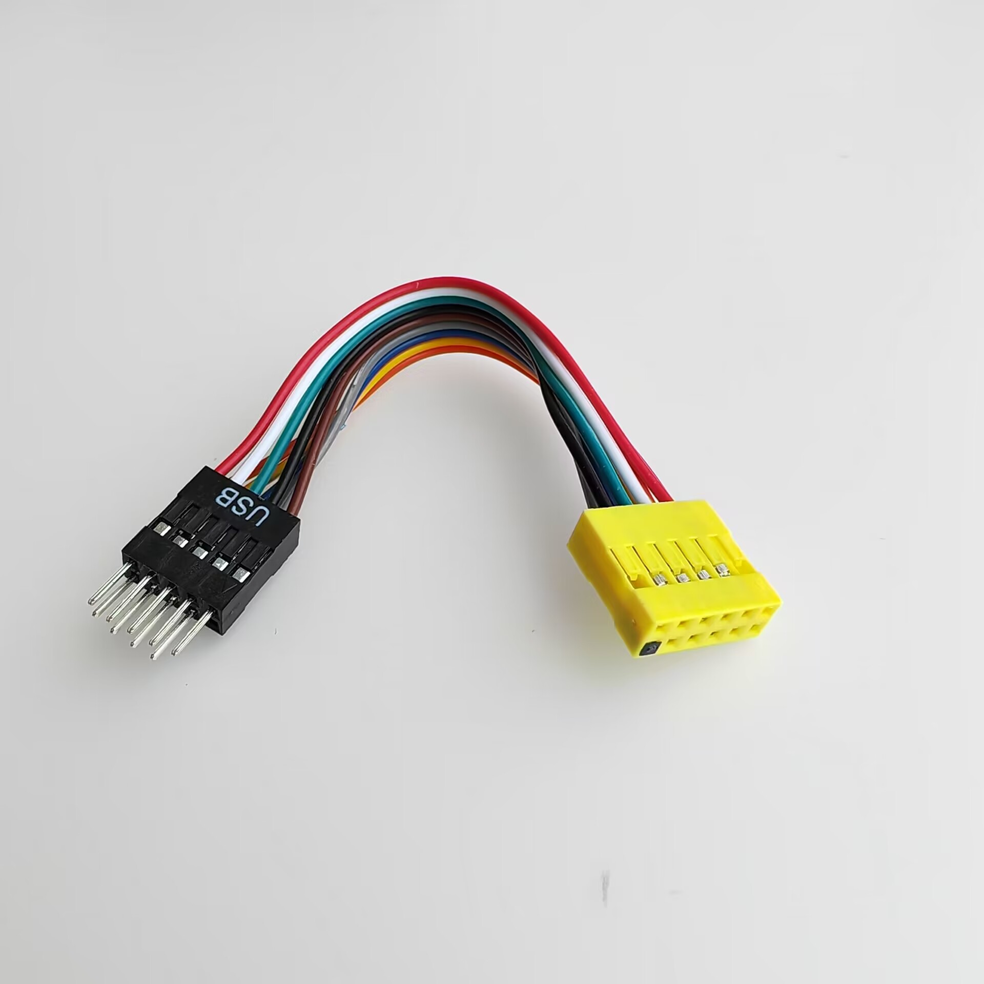 11Pin 9Pin USB 13Pin Audio 8pin HDD Power LED Reset SW Schalter Kabel für Lenovo Mainboard Verbinden mit Gewöhnlichen ATX Computer Fall – Detail 4