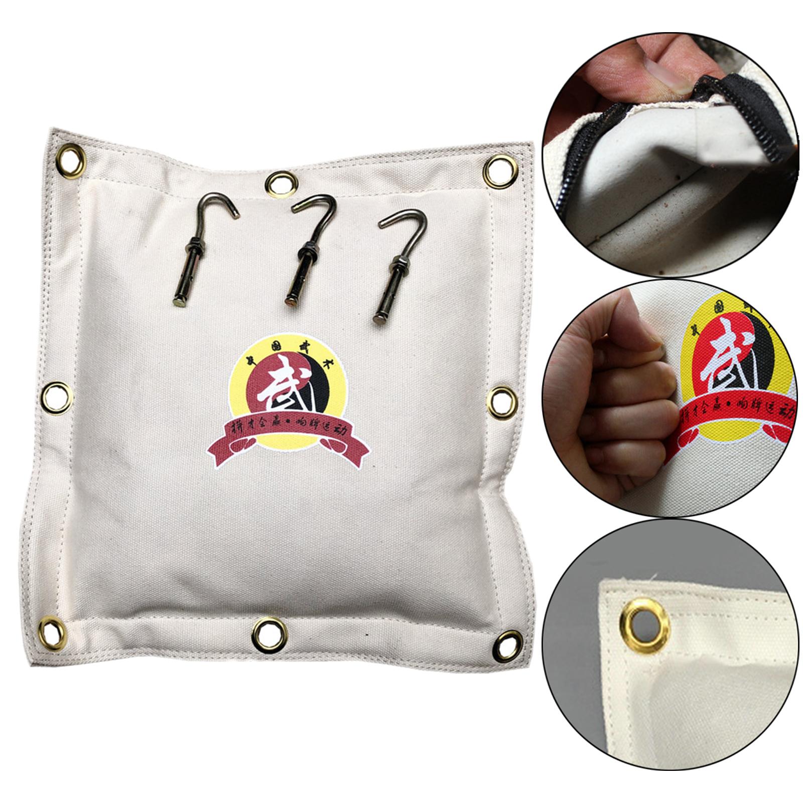 Wall Sandbag Martial Striking Bag & Zipper Taekwondo for Patio