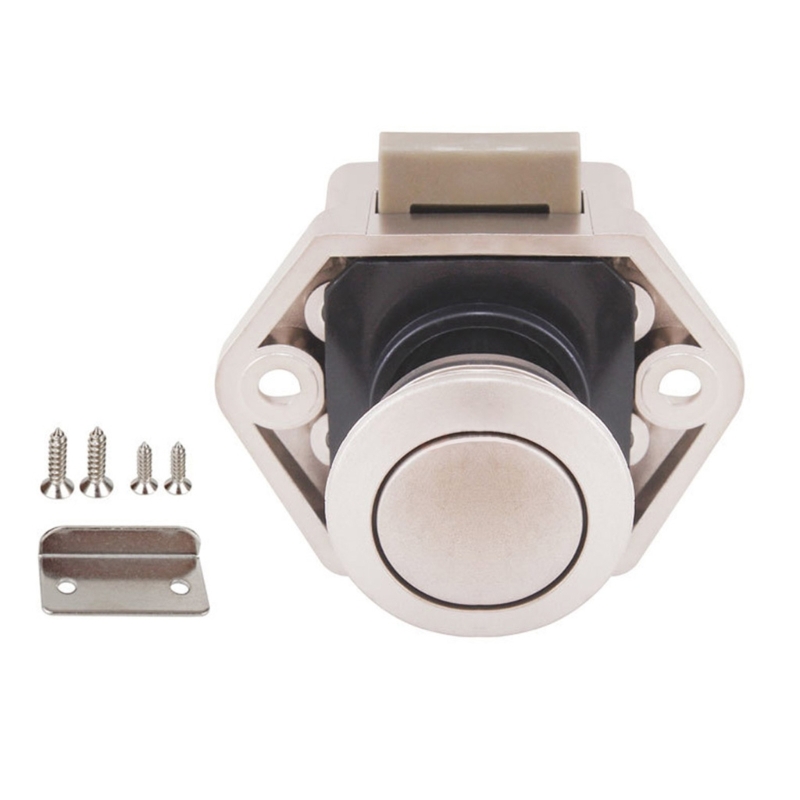 Durchmesser 20mm für Wohnmobil Auto Push Lock RV Caravan Boot Schublade für Riegel Knopfs chlösser für Möbel beschläge – Detail 4