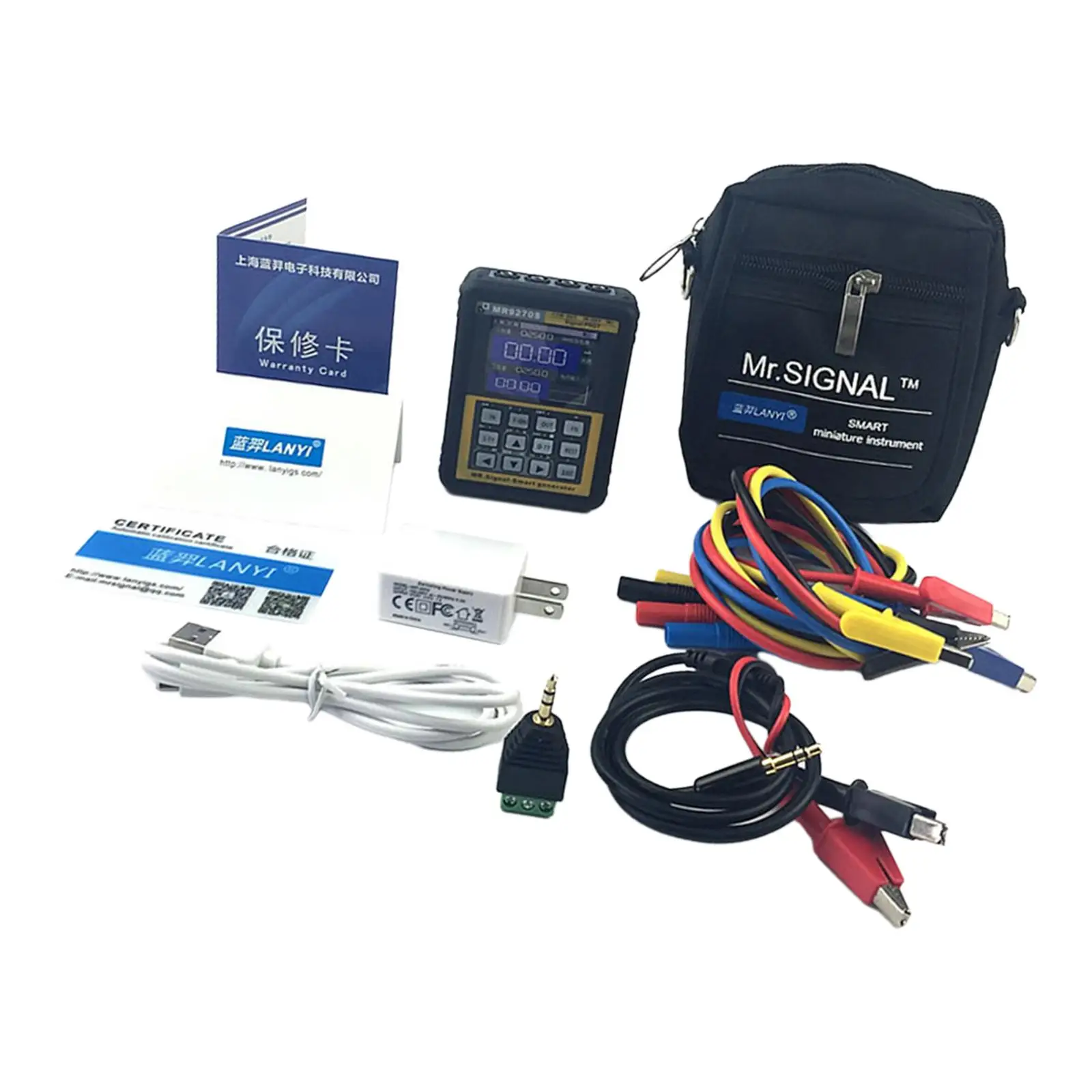 4-20MA Signal Generator 2.4inch LCD Display Electrical Testing Tools Calibration Current Voltage Thermocouple Paperless Logger