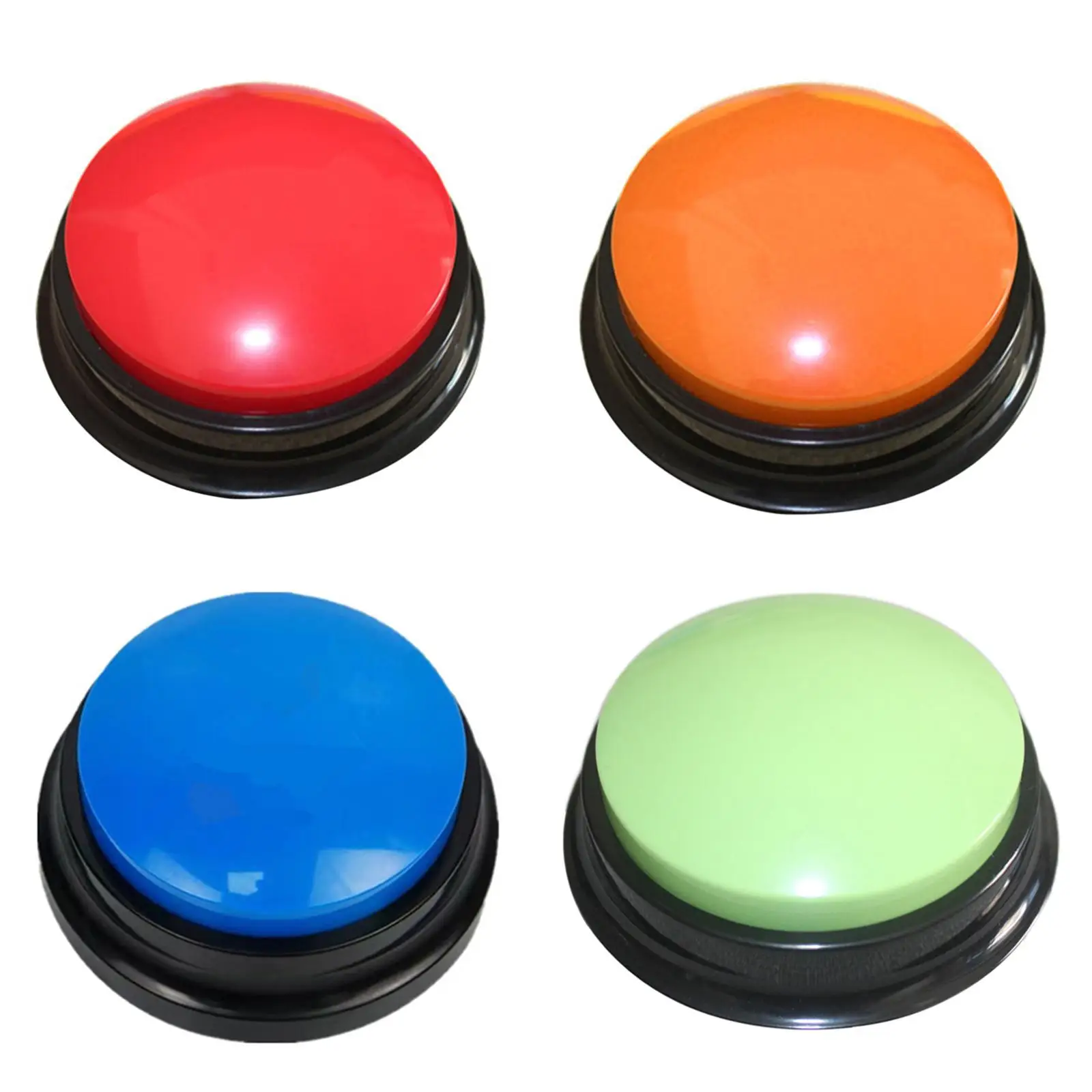 Recordable Talking Button  Sound Button Answer Buzzers Prank Toy for Home Game Boys Girls Kids Children Baby Toddlers