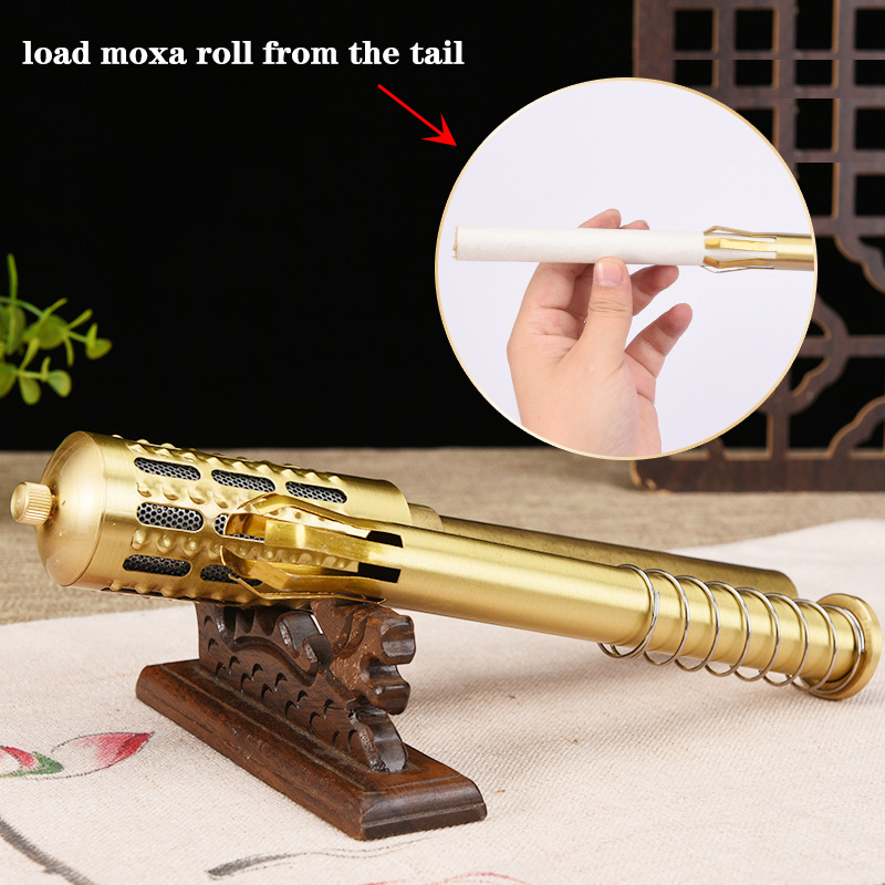 Best of High-class Moxibustion Roll Hand Held Burner Moxa Therapy Rotatable Warm Body Meridian Massager Acupoint Pressure Dual Purpose Reviews & Tips - Image 4