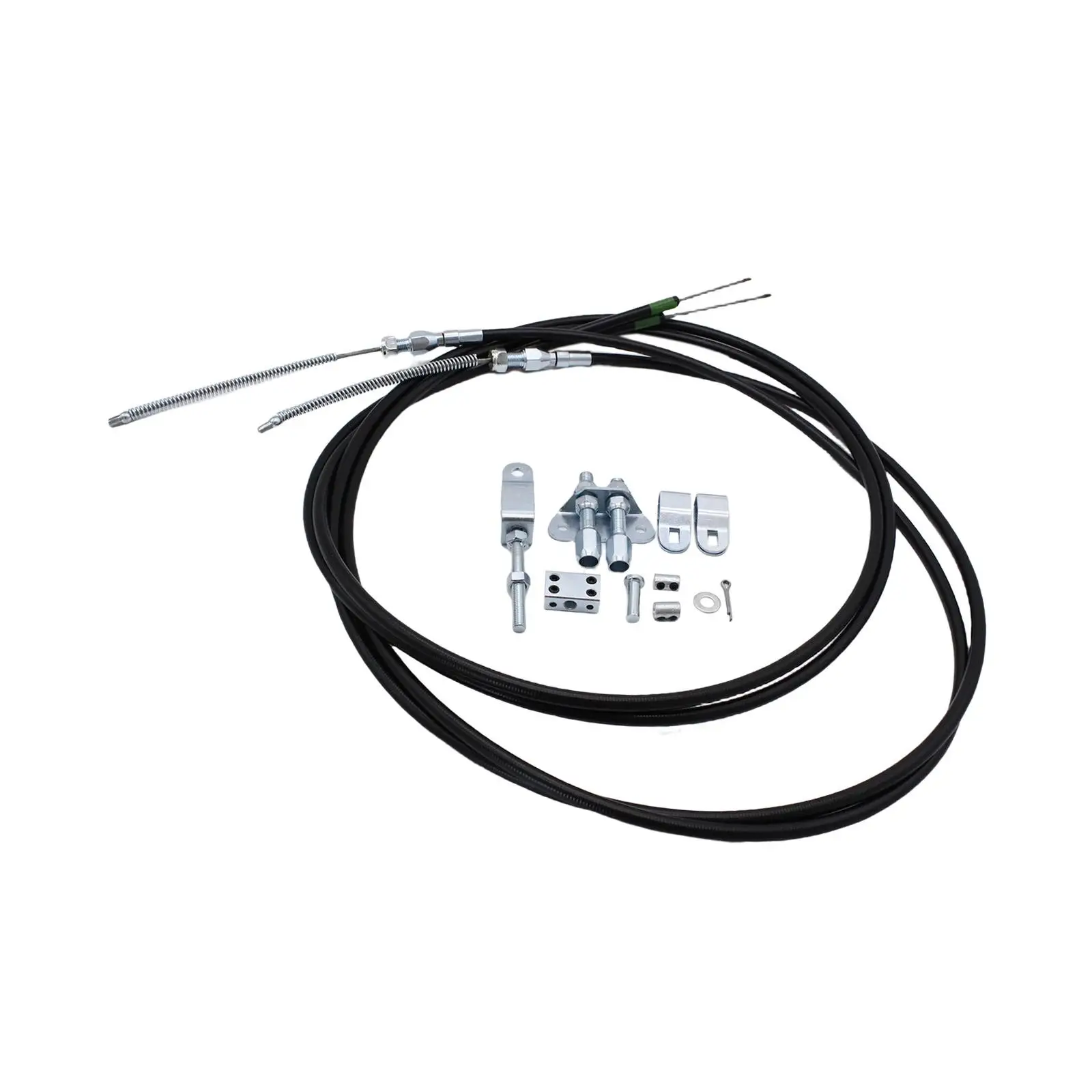Universal Parking Brake Cable Kit 330-9371 Easily Install for Internal Drum Brake Assemblies