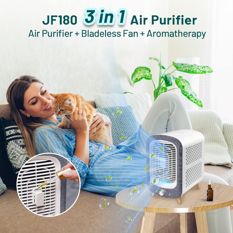 Title 2, Jafända Air Purifiers For Home Bedroom, Air Cle...