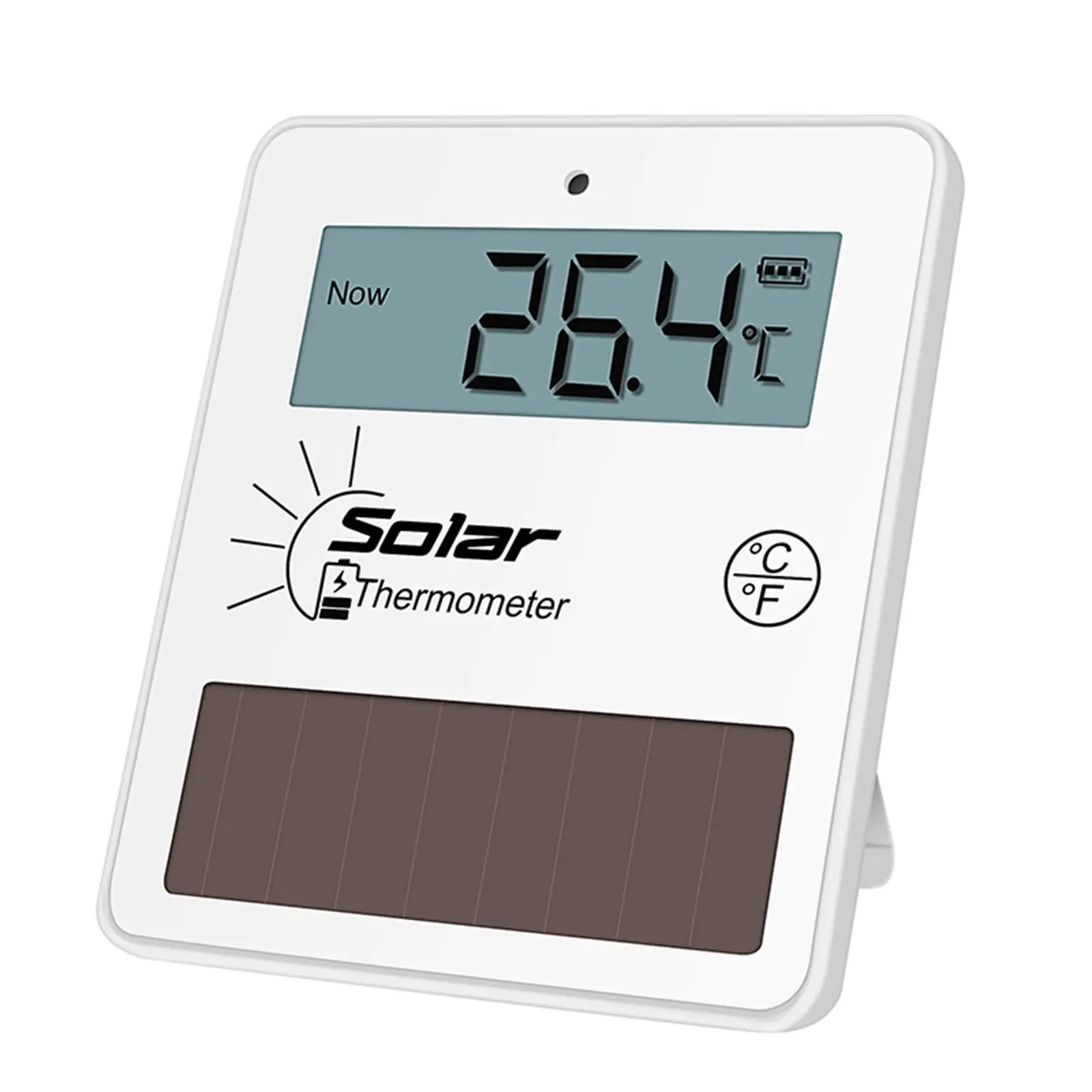 Pool Digital Thermometer Compact Multipurpose Outdoor Indoor Thermometer for Desktop Warehouse Refrigerator Door Garden Pools