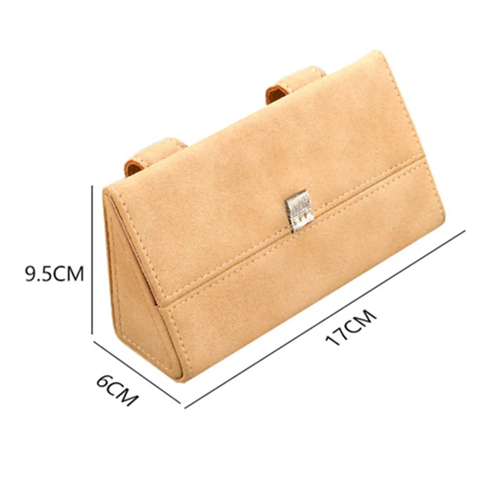 Leather Car Visor Sunglasses Case Universal Protector Sun Visor Storage Box