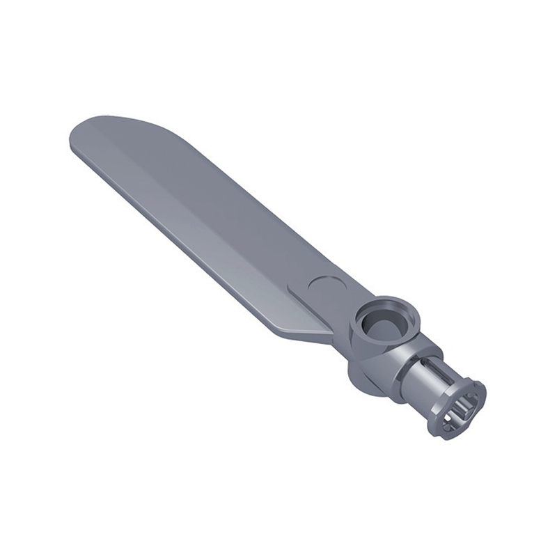 Gobricks GDS-1026 Technical Rotor Blade Small with Axle and Pin Connector End compatible with lego 99012 DIY Building Blocks
