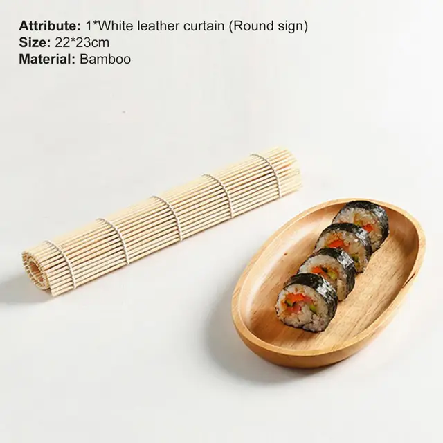 Sushi Rolling Roller Bamboo DIY Sushi Mat Onigiri Rice Roller Hand Maker  Sushi Tools Kitchen Japanese Food Beto Accessories - AliExpress