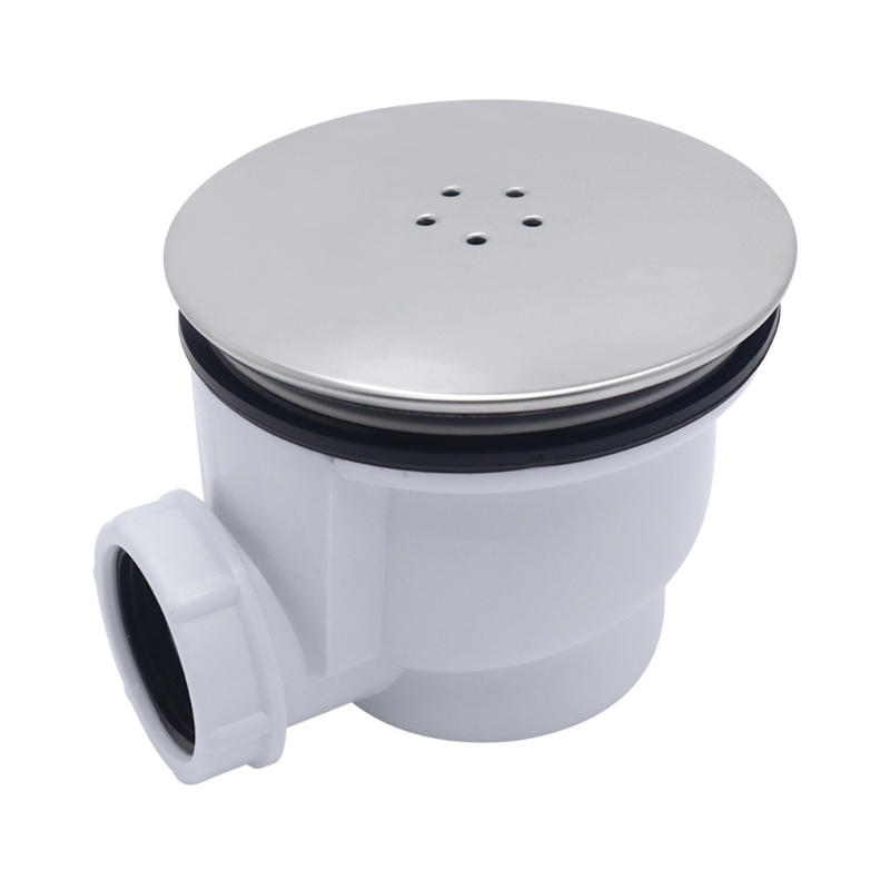 Description Picture 6 of itemBathroom Tray Waste Drain Trap Low Shower Drain Trap Replacement