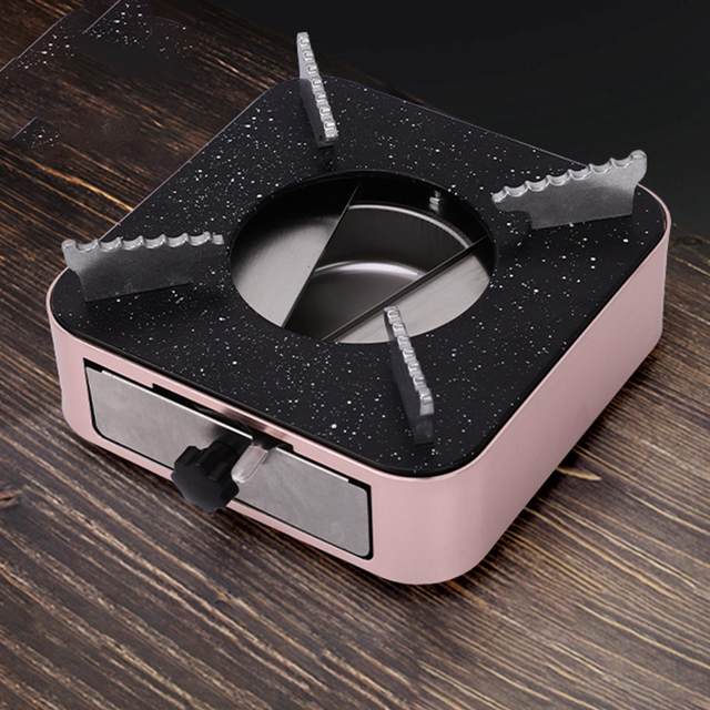 Mini Spirit Burner Alcohol Stove Single Burner for Backpacking Household BBQ