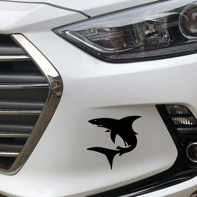 Auto Aufkleber Motorrad Scary Großen Hai Muster Produkte Hinten Fenster Aufkleber Nette, Aufkleber Zubehör Sonnencreme und Wasserdicht – Detail 3