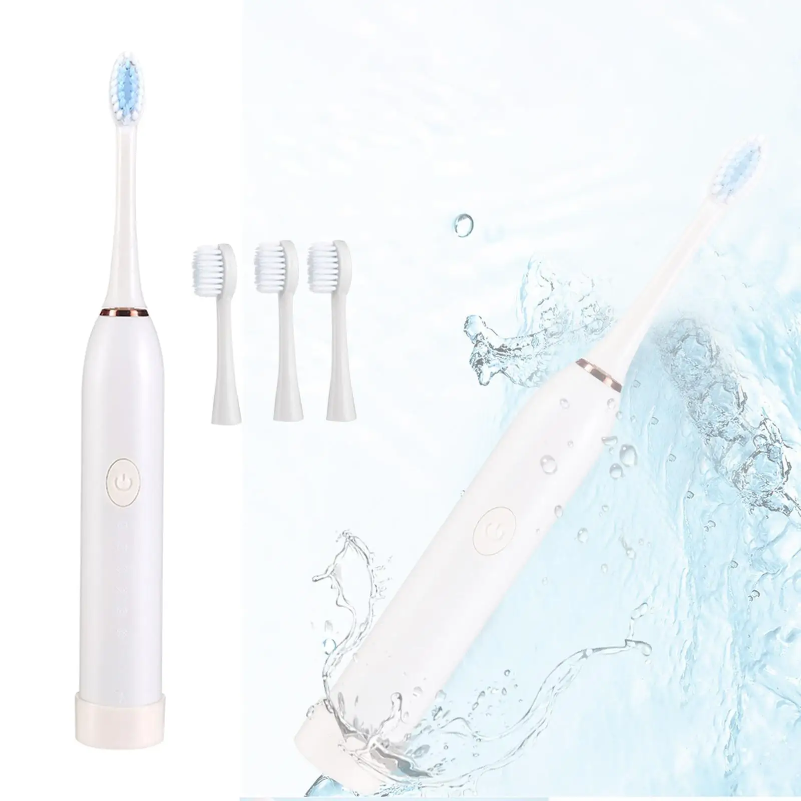 USB Charging   Electric Toothbrush Intelligent Six Modes Low Noise