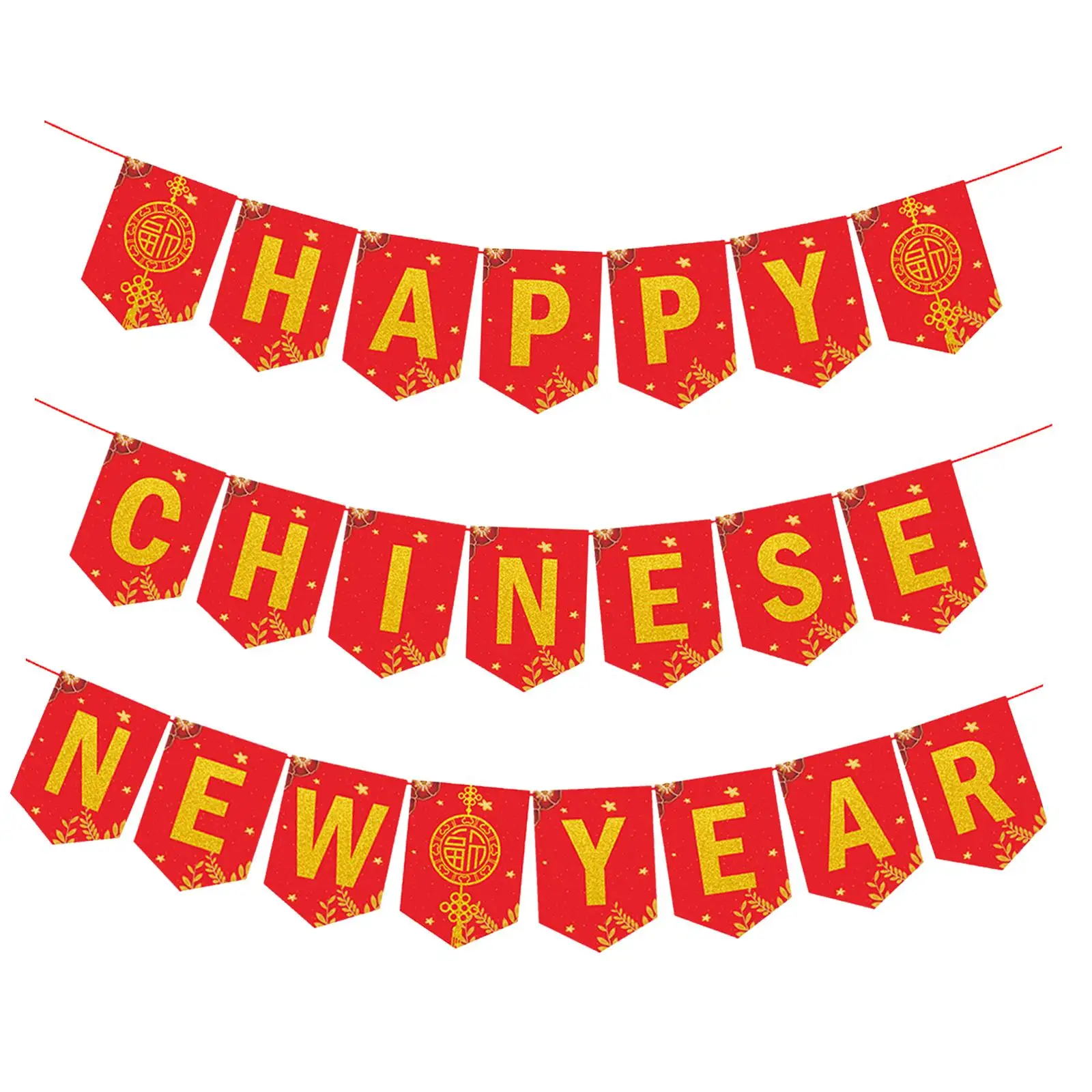 Chinese New Year Banner Spring Festival Party Decorations Festive Decorations