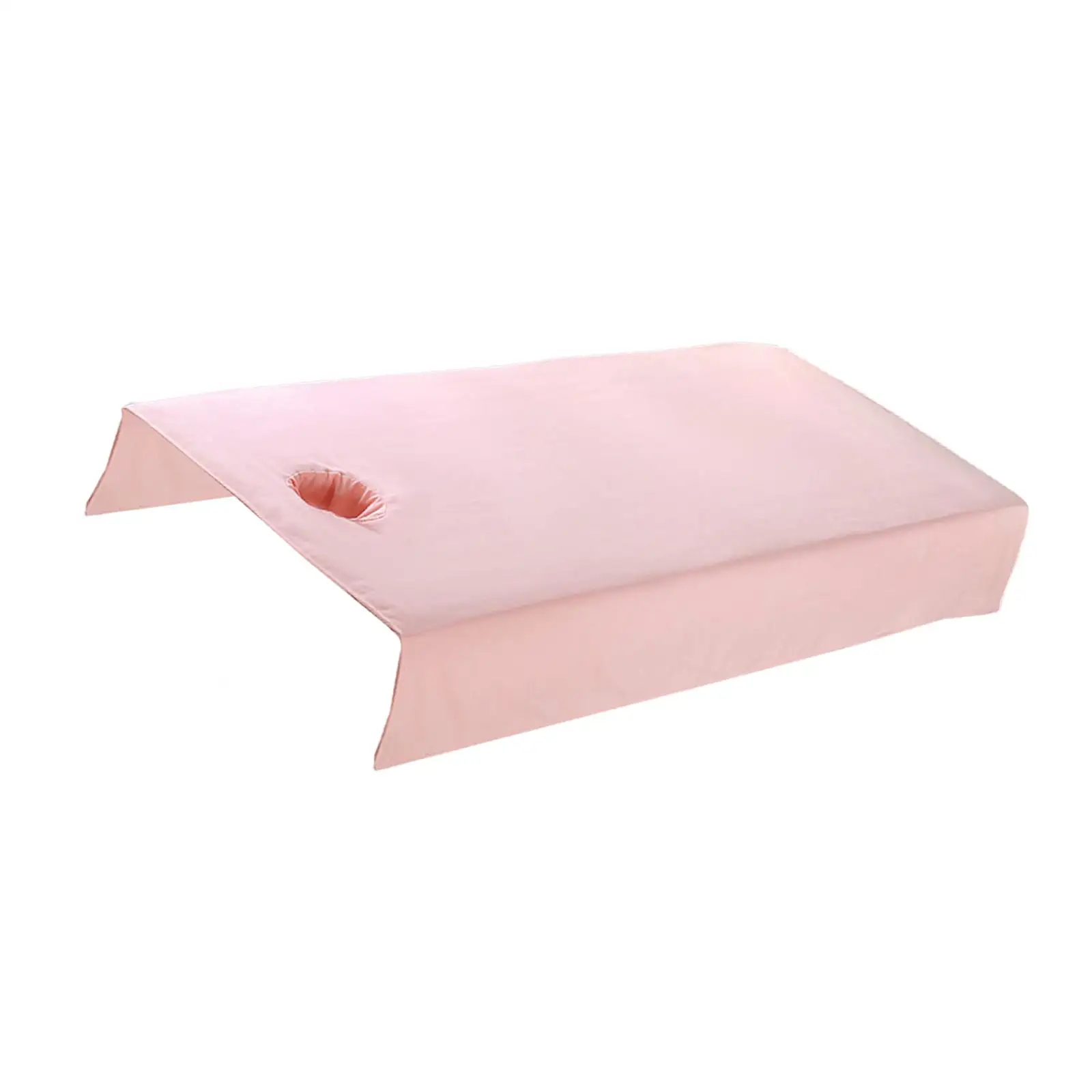 Cosmetic Massage Bed Cover SPA Sheet with Face Hole 80x200cm Easily Install