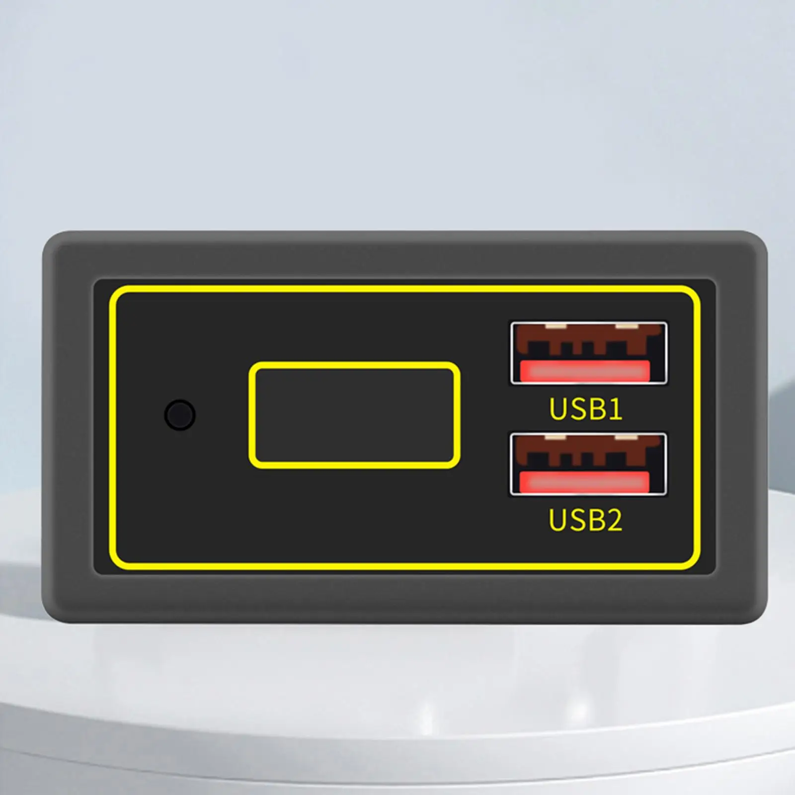 Battery Indicator Voltage Meter Battery Monitor 12V 24V Support Battery Capacity Monitor