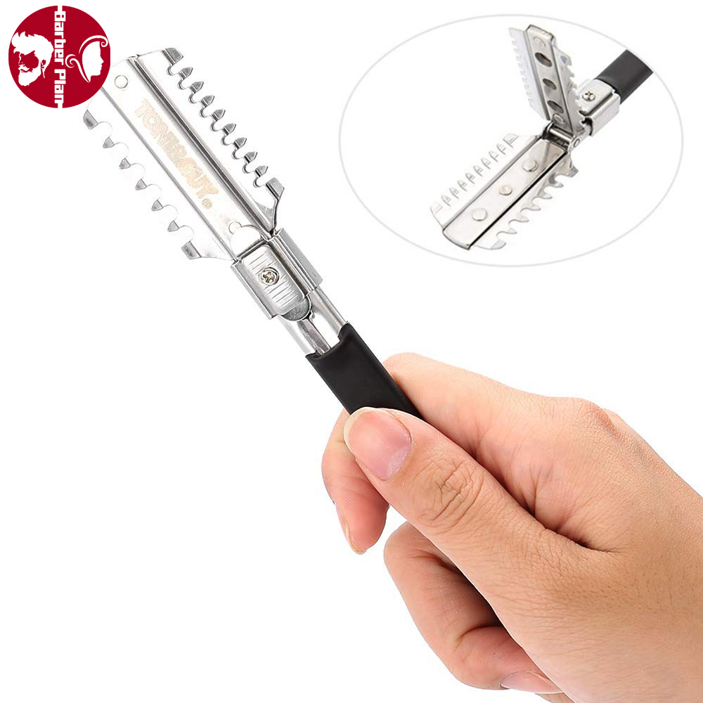 Best of Adjustable Safety Razor Double Edge Stainless Steel Classic Cutting Thinner Styler Side Scissors Tool Professional Barber Cutter Reviews & Tips