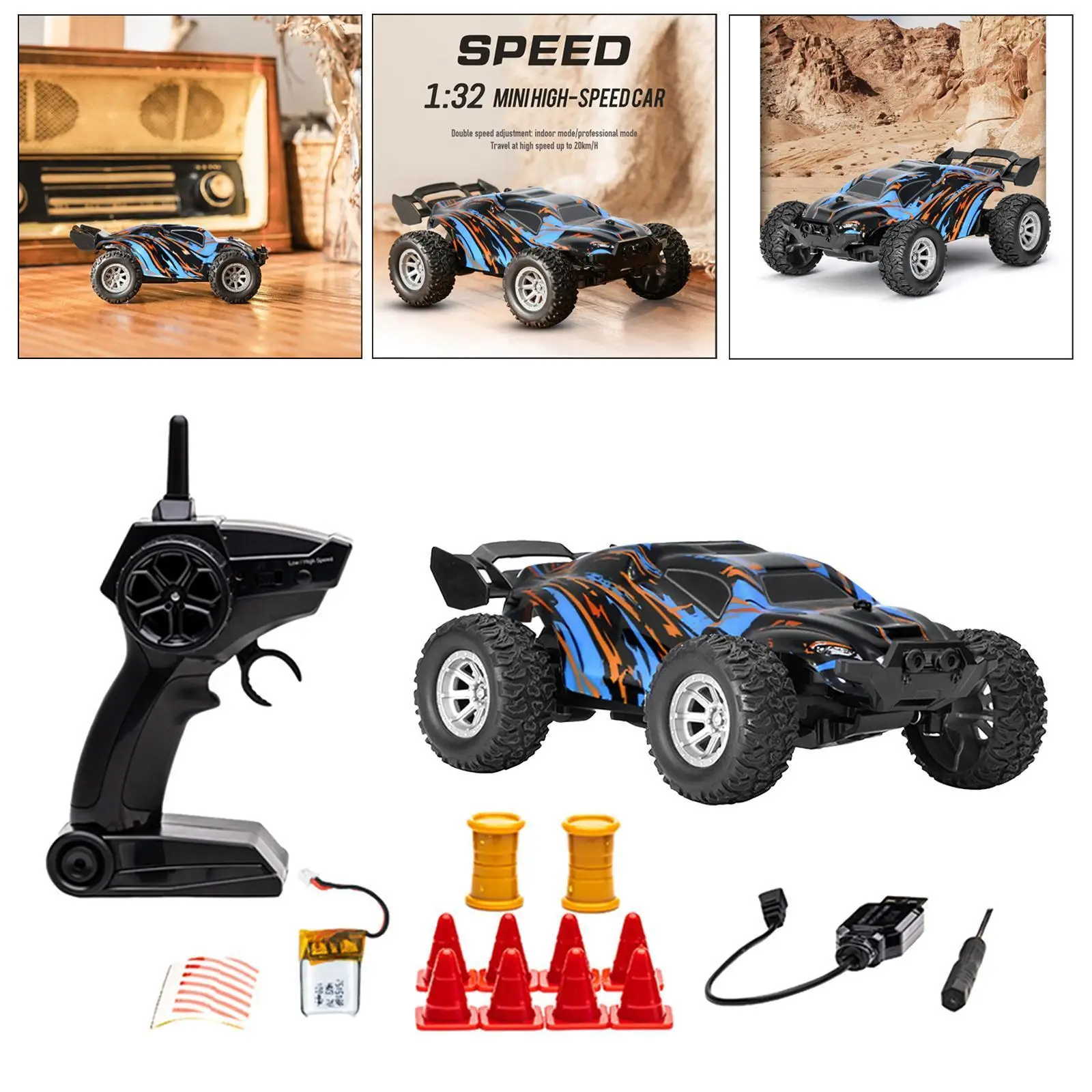 Remote Control Car, 2.4 GHZ High  Racing Car RC ,Buggy for Boys And