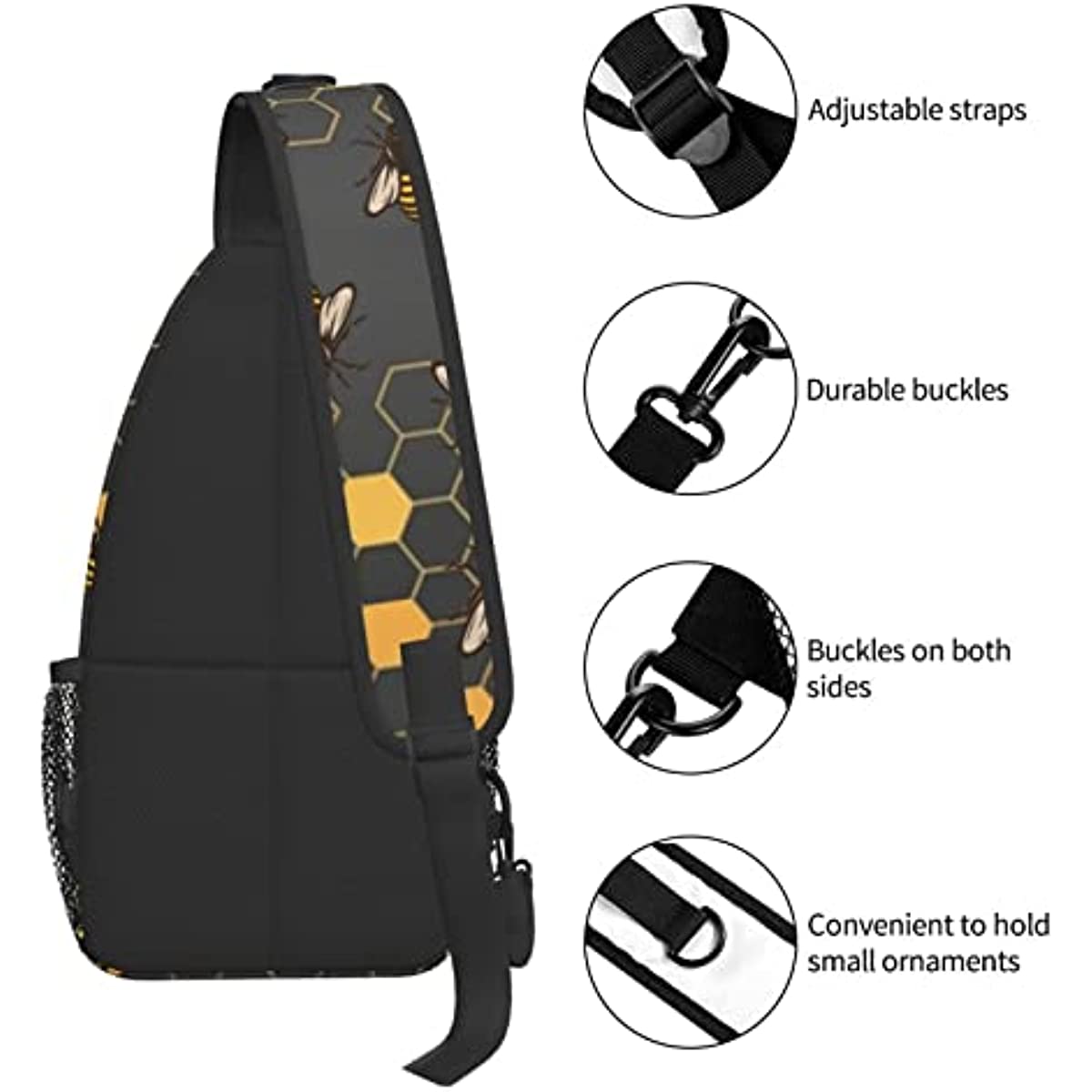 Mini Peito Mochila Casual Shoulder Daypack para Mulheres Homens Leve