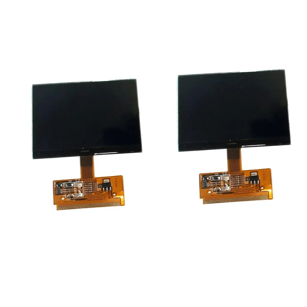 2 Packs Speedometer LCD Display Screen for   A4   1995-2001, A6 C5 1997-2004