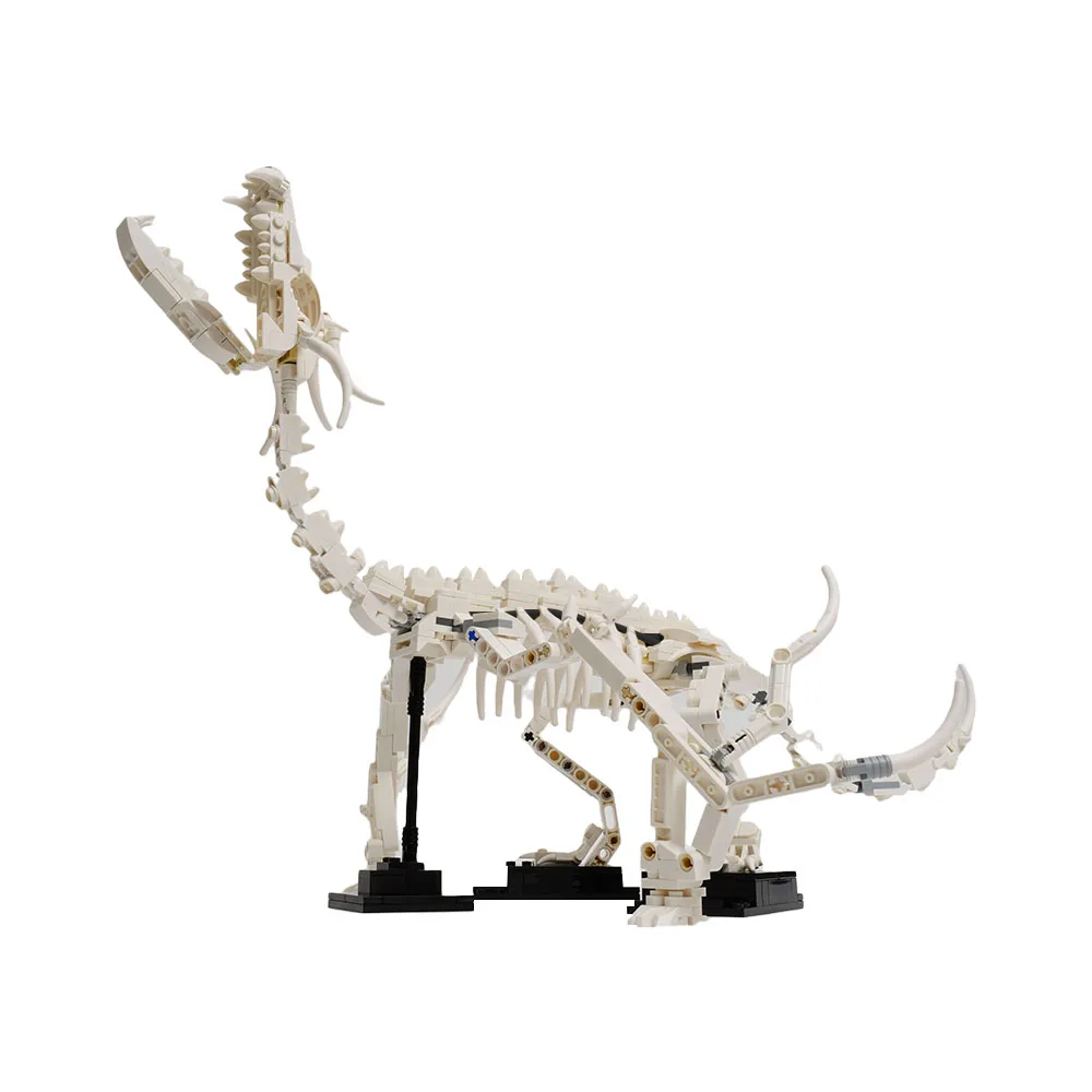 MOC 21320 Dragon Fossil Jurassic Mosasaurus Skeleton Building Blocks Set  Dinosaur Bone Exhibit Bricks Toy Children Birthday Gift| | - AliExpress