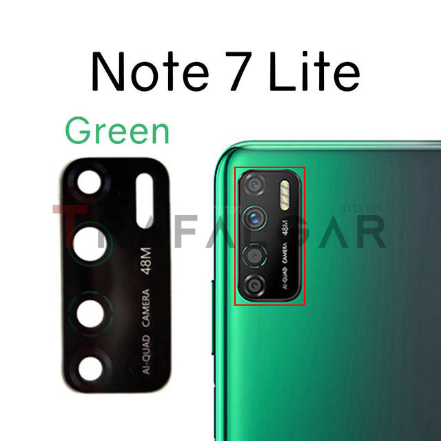 infinix note 7 back panel green colour