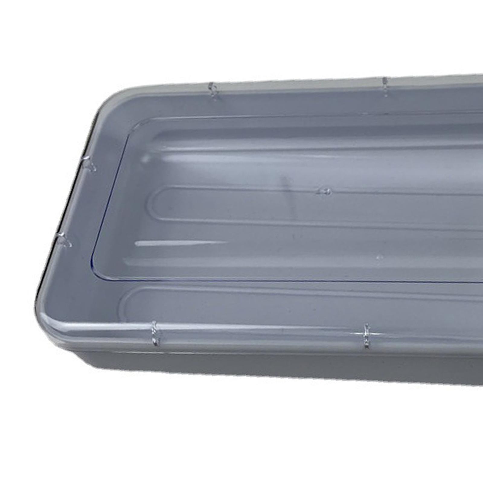 Kitchen Eggs Holder Egg Tray Eggs Container Fridge Eggs Organizers with Clear Lid for Shelf Countertop Kitchen