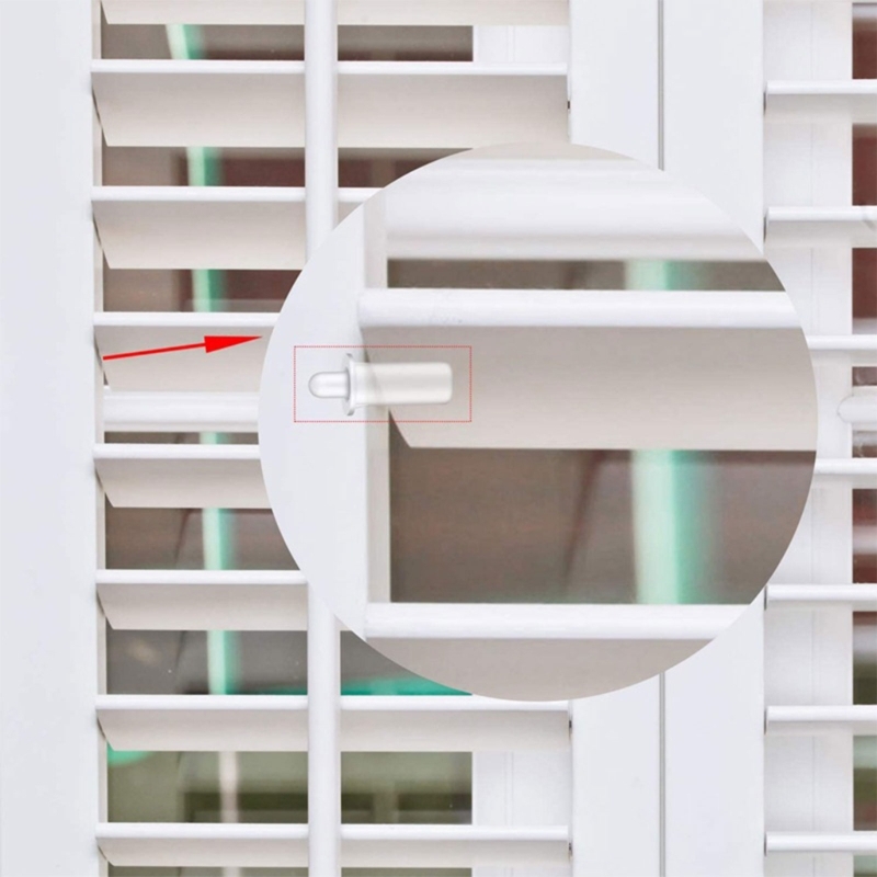 Description Picture 4 of item40Pieces Spring-Loaded Plantation Shutter Replacement Repair Pins Window Tools