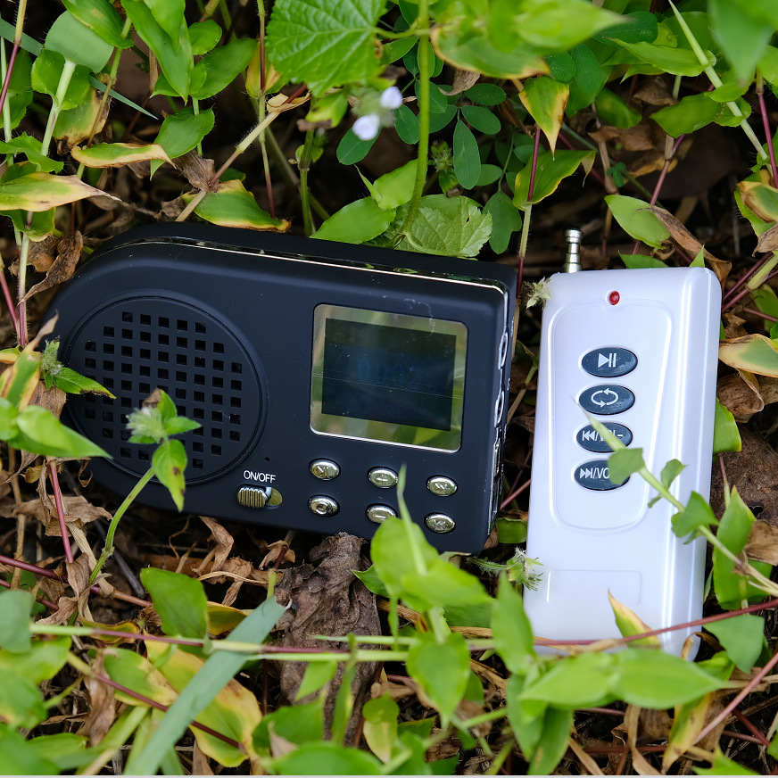 Title 2, New Outdoor Electronic Birdsong Device Farm Bir...