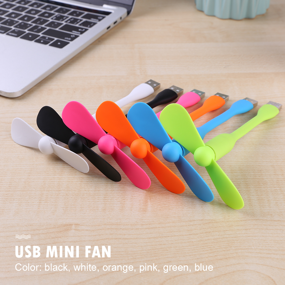 Title 29, Mini USB Fan Flexible Bendable Fan For Power Ba...